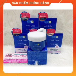 Kem Dưỡng Trắng Da Tối Ưu Hada Labo Perfect White Arbutin Cream (50g)