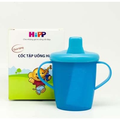 Cốc Tập Uống Bình Tập Uống Hipp Có Tay Cầm - Chất Liệu Nhựa Cao Cấp An Toàn Cho Bé - Chính Hãng Nhập khẩu từ Đức