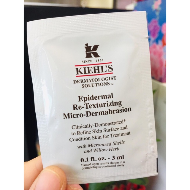 Sample Tẩy da chết mặt Kiehl's Epidermal