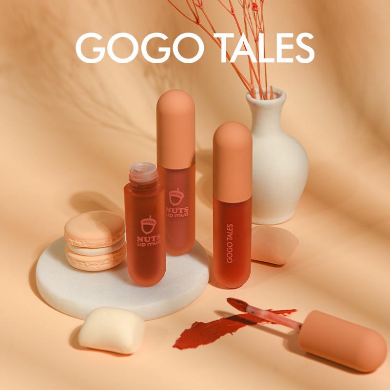 [ GOGO TALES ]Son kem bùn GOGOTALES hạt dẻ mềm mướt mịn lì lâu trôi hot trend Ice Cream Lip Puree | BigBuy360 - bigbuy360.vn