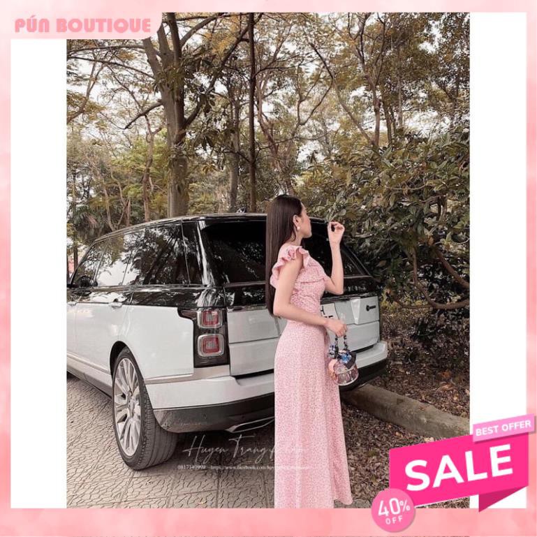 [SIÊU PHẨM] VÁY HỒNG CÁNH TIÊN 2 DÂY DÁNG MAXI CHẤT THÔ LỤA - ĐẦM SUÔNG NỮ THIẾT KẾ XK | BigBuy360 - bigbuy360.vn