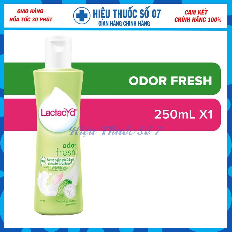 Dung dịch vệ sinh phụ nữ Lactacyd các loại Soft &amp; Silky, Odor Fresh,  Pro Se, Pro sensitive (chai 250ml)