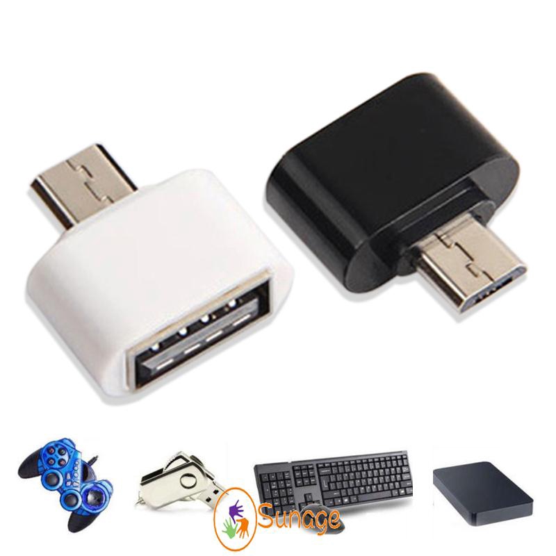 Bộ điều hợp chuyển đổi USB 2.0 Android OTG Micro V8 đầu cắm sang lỗ cắm USB-A loại-A