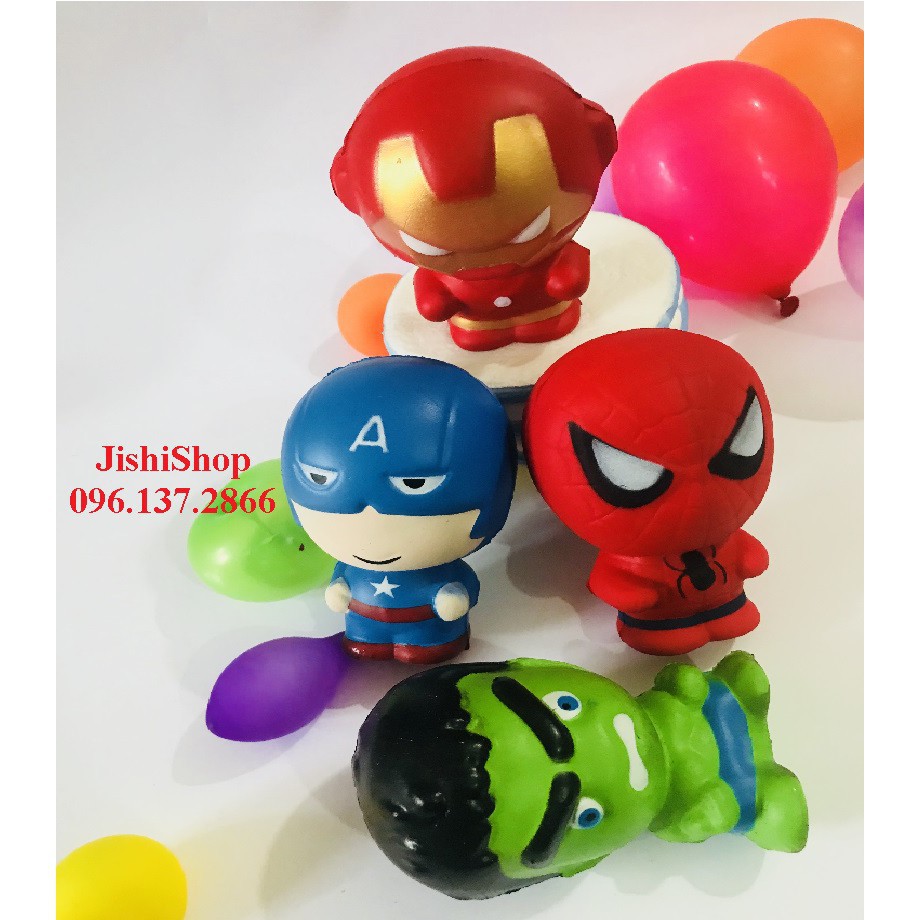 ( GIÁ SỈ )Squishy siêu nhân người nhện |shopee. Vn\Shopgiayred