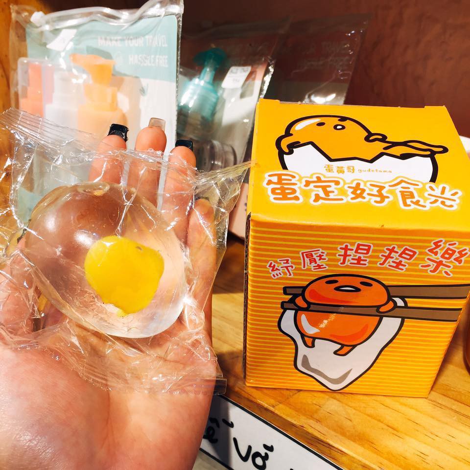 (Mã TL) Trứng lười gudetama bóp xả stress , cực hót