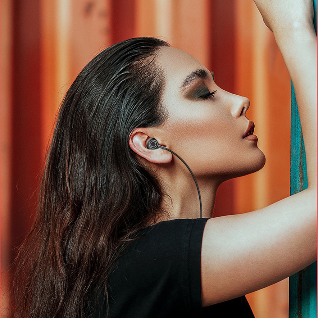 Tai Nghe Bluetooth 5.0 A2 Ipx5 Có Dây Đeo Cổ Tiện Dụng Kèm Phụ Kiện