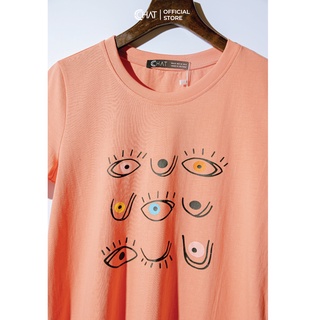Áo phông in 9 con mắt CChat Clothes