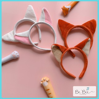 Bờm cài tóc tai cáo phối màu dễ thương BeBie - BP159