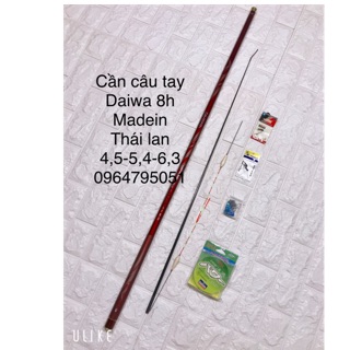 CẦN CÂU TAY DAIWA 8h  thái lan 450
