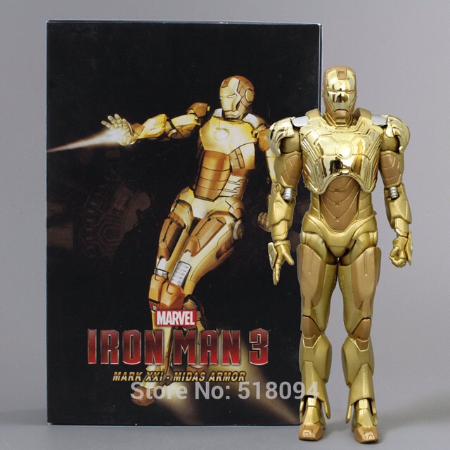 Mô Hình Nhân Vật Iron Man Mark 42 43 Chất Lượng Cao