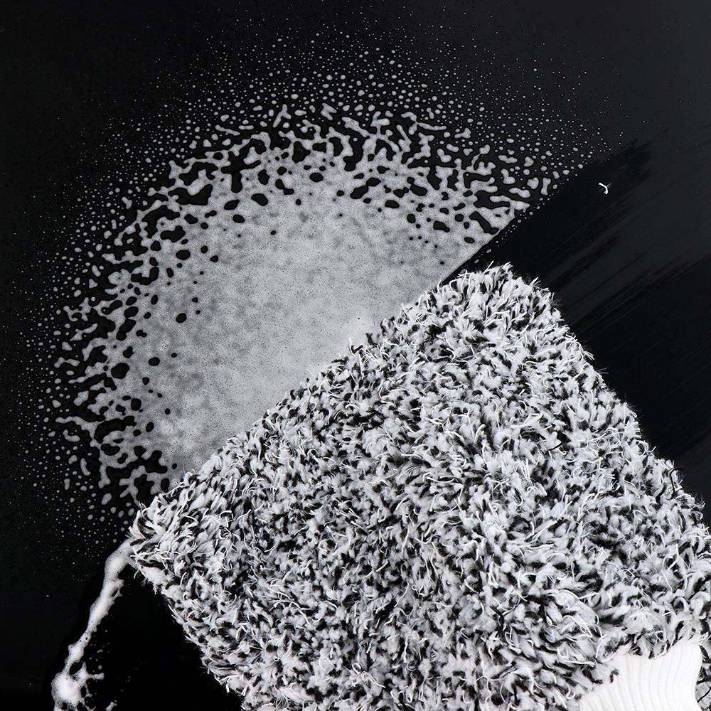 Găng Tay Xốp Mềm Mật Độ Cao Vệ Sinh Xe Hơi Đa Màu