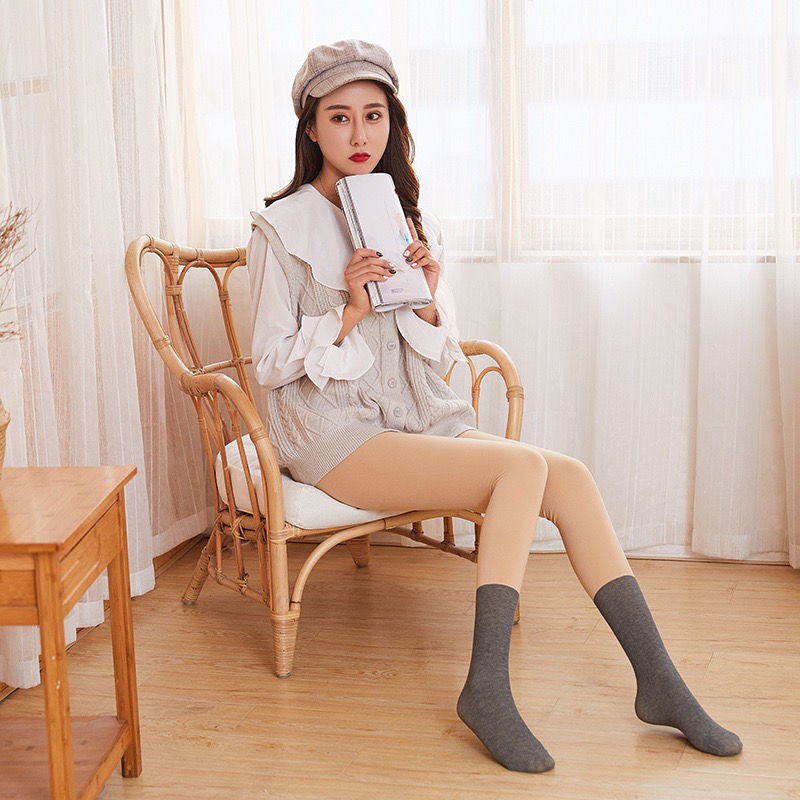 Quần Tất Dày Cỡ Vừa Thời Trang Thu Đông Hàn Quốc Cho Nữ