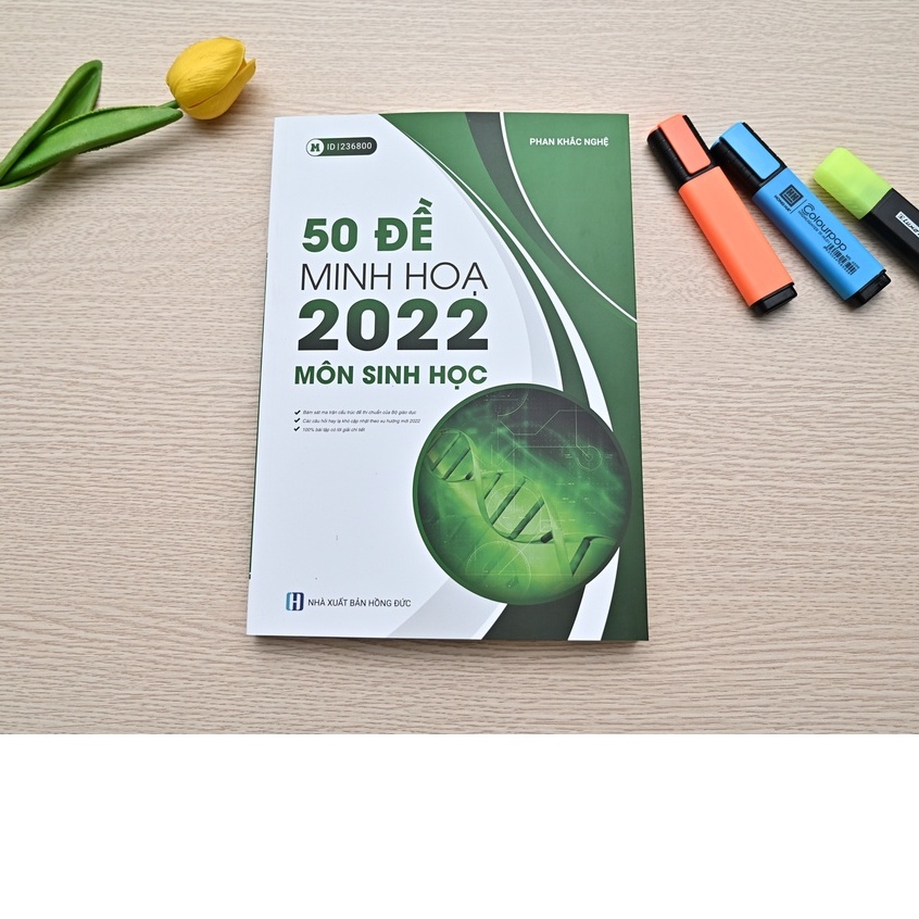 Bộ đề minh họa 2022 Sách ID 50 Đề thi trắc nghiệm môn Sinh học thầy Phan Khắc Nghệ