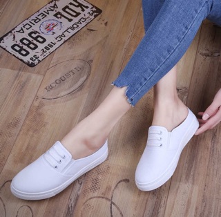 🌸Giày SLIP ON hở gót- hàng order