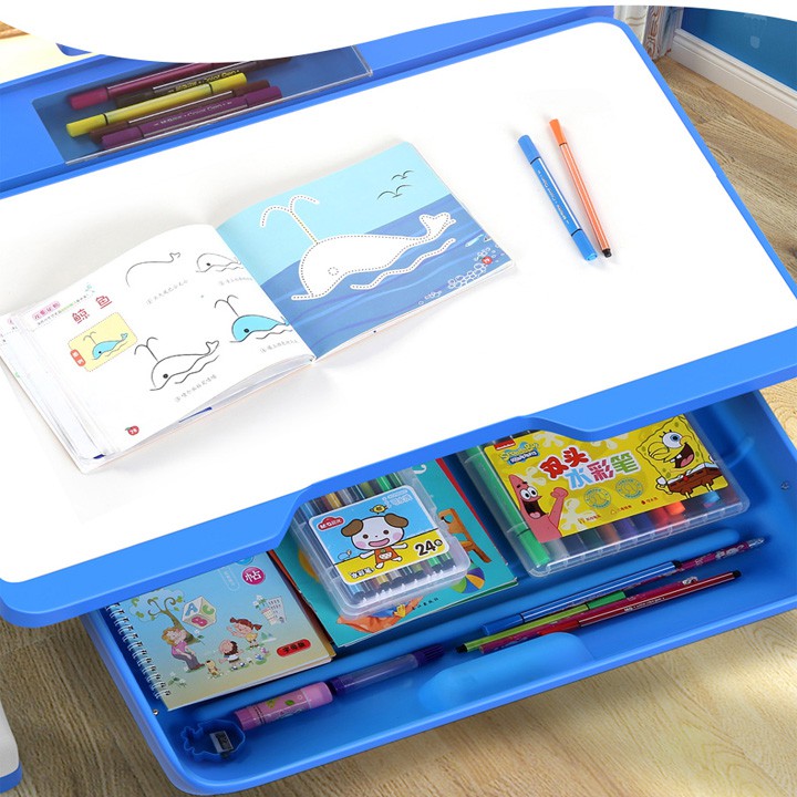 Bộ Bàn Học Sinh Newlife Rộng 70CM Chống Gù Cận Thị-Tặng Đèn Chống Cận | BigBuy360 - bigbuy360.vn