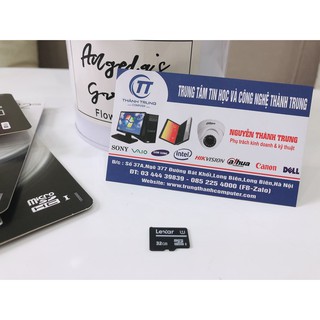 Thẻ nhớ 32GB Lexar MicroSD class 10 UHS-I - 80MB/s tốc độ