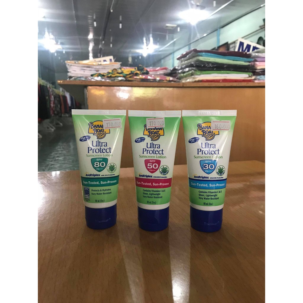 KEM CHỐNG NẮNG BANANA BOAT ULTRA DẠNG KEM