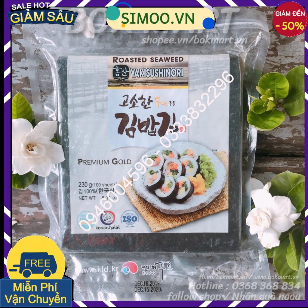 💥 ⚡ SẢN PHẨM YÊU THÍCH 💥 ⚡  LÁ RONG BIỂN LAVER LÀM KIMBAP TỆP 100 LÁ 💥 ⚡