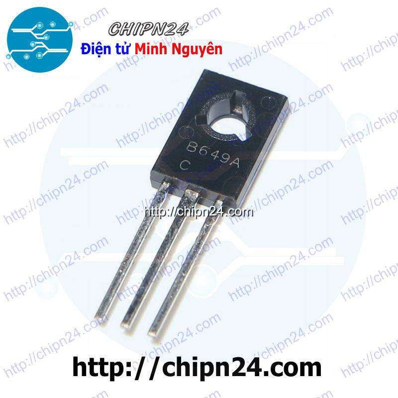 [5 CON] Transistor B649 TO-126 PNP 1.5A 160V (2SB649A 2SB649 649)