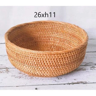 Bát mây đựng rau củ quả (bộ 3 bát)