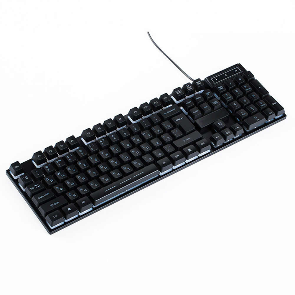 Bộ Bàn Phím Và Chuột Chơi Game Có Dây Gắn Đèn Led Tiện Dụng