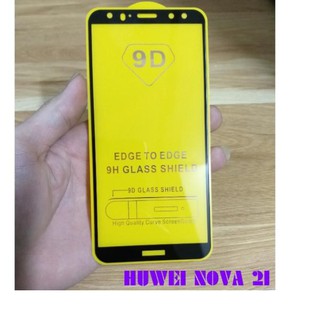 Kính cường lực 9D cho điện thoại Huawei Nova 2i, Nova 3i, Nova 3E Full màn hình ôm sát viền máy