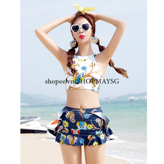 Bikini 2 Mảnh Sắc Màu Phong Cách Hàn Quốc - AT015 Shop Mây SG (bikini đồ bơi) | BigBuy360 - bigbuy360.vn