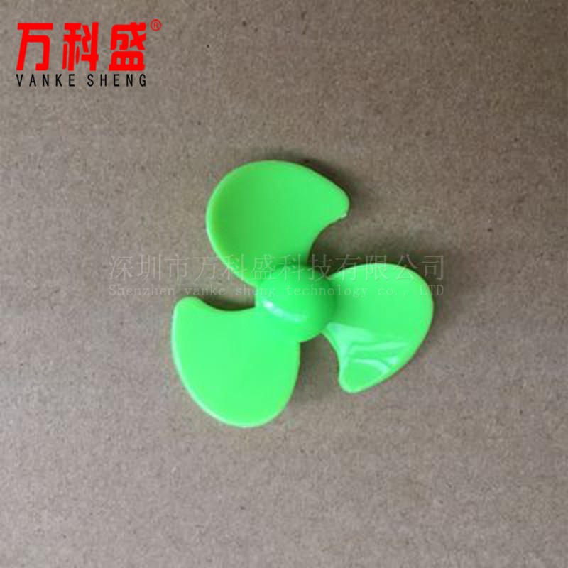 50mm cánh quạt ba cánh màu đỏ xanh vàng cánh quạt Tự làm phụ kiện đồ chơi sáng tạo mô hình ô tô điều khiển từ xa