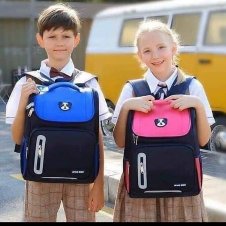Balo Học Sinh Tiểu Học Cho Bé Gái Bé Trai ❤️ ĐỦ SIZE❤️ Balo Gấu Trẻ Em Cấp 1 SM BABY Chống Gù,Có Phản Quang,Chống Thấm. | BigBuy360 - bigbuy360.vn