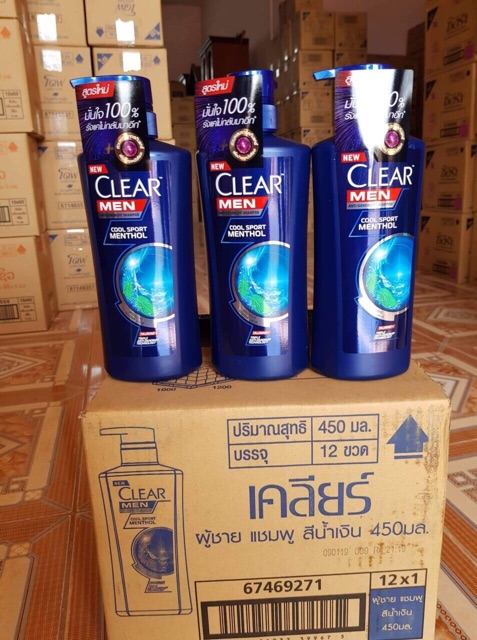 Dầu gội Clear Thái Lan 480ml