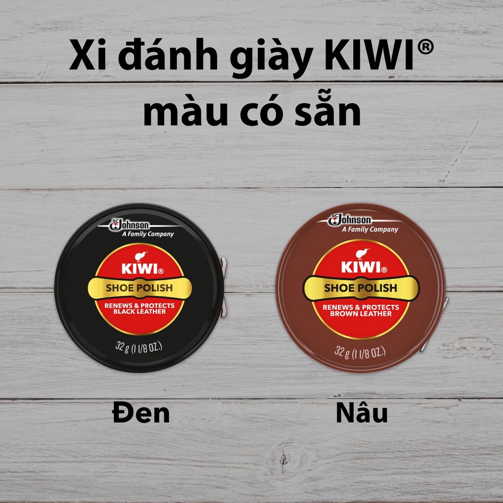 Kiwi Xi đánh giầy Màu Nâu 45ml