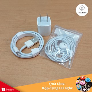 [COMBO BỘ PHỤ KIỆN] Bộ Củ sạc - Cáp sạc - Tai Nghe dành cho iPhone 6sp/6s/6p/6/5s/5 bóc máy