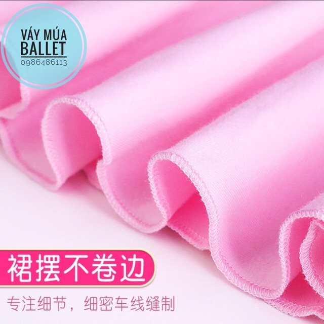 Váy tập múa cotton