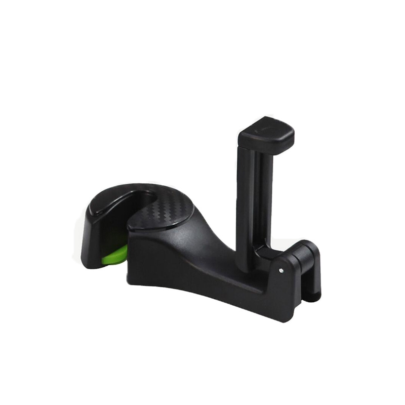 1 Móc Treo Đồ 2 Trong 1 Gắn Ghế Xe Hơi Tiện Lợi Giá Đỡ