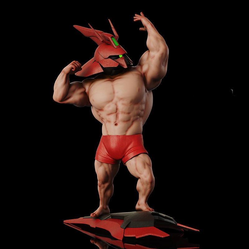 Mô Hình Nhân Vật Shinji Unit-01 Phiên Bản Cơ Bắp Cỡ Lớn 18cm Neon Genesis Muscle Evangelion-01