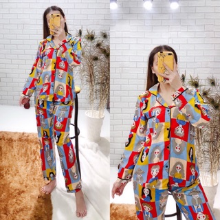 Bộ pijama tay dài quần dài