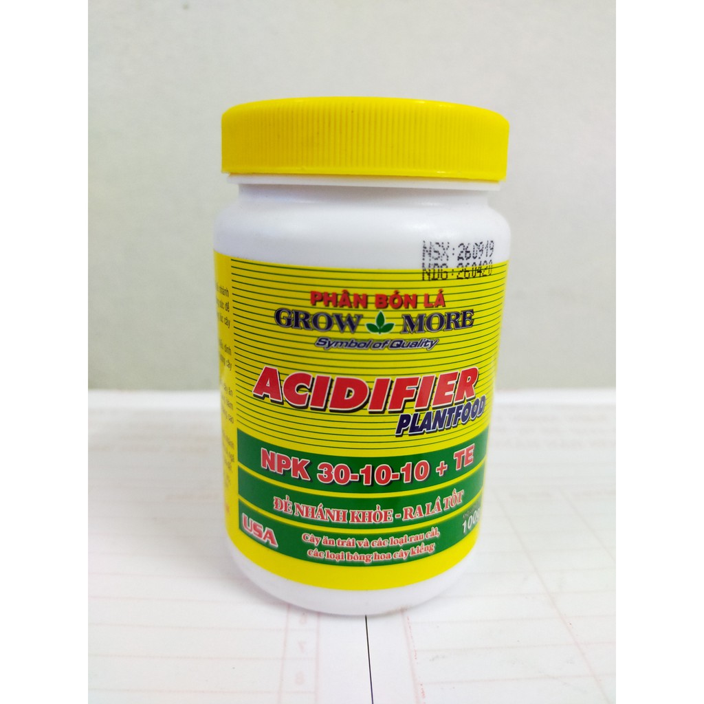 PHÂN BÓN Lá NPK 30-10-10 kích thích chồi lá - Hiệu quả sau 1-2 lần sử dụng (kết hợp với B1 để có hiệu quả tốt nhất)