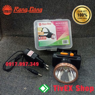 Đèn LED đội đầu RẠNG ĐÔNG pin sạc
