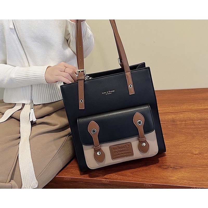 Túi Tote Công Sở Nữ Size 30cm, Túi Xách Nữ Đi Chơi Kiểu Dáng Hàn Quốc