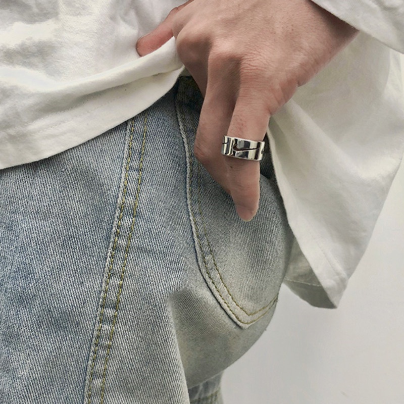 Nhẫn Đeo Tay Kiểu Dáng Đơn Giản Thời Trang Dành Cho Cả Nam Và Nữ