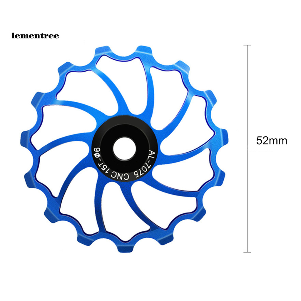 Bánh Răng Ròng Rọc Bằng Hợp Kim Nhôm Chống Thấm Nước 15t Cho Xe Đạp Leo Núi