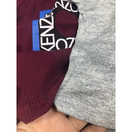 Quần Áo Trẻ Em | Bộ Cộc Tay Len Tăm Kiểu Dáng Thời Trang Xịn Xò Size 5 - 15 kg Quần áo mùa hè cotton tăm