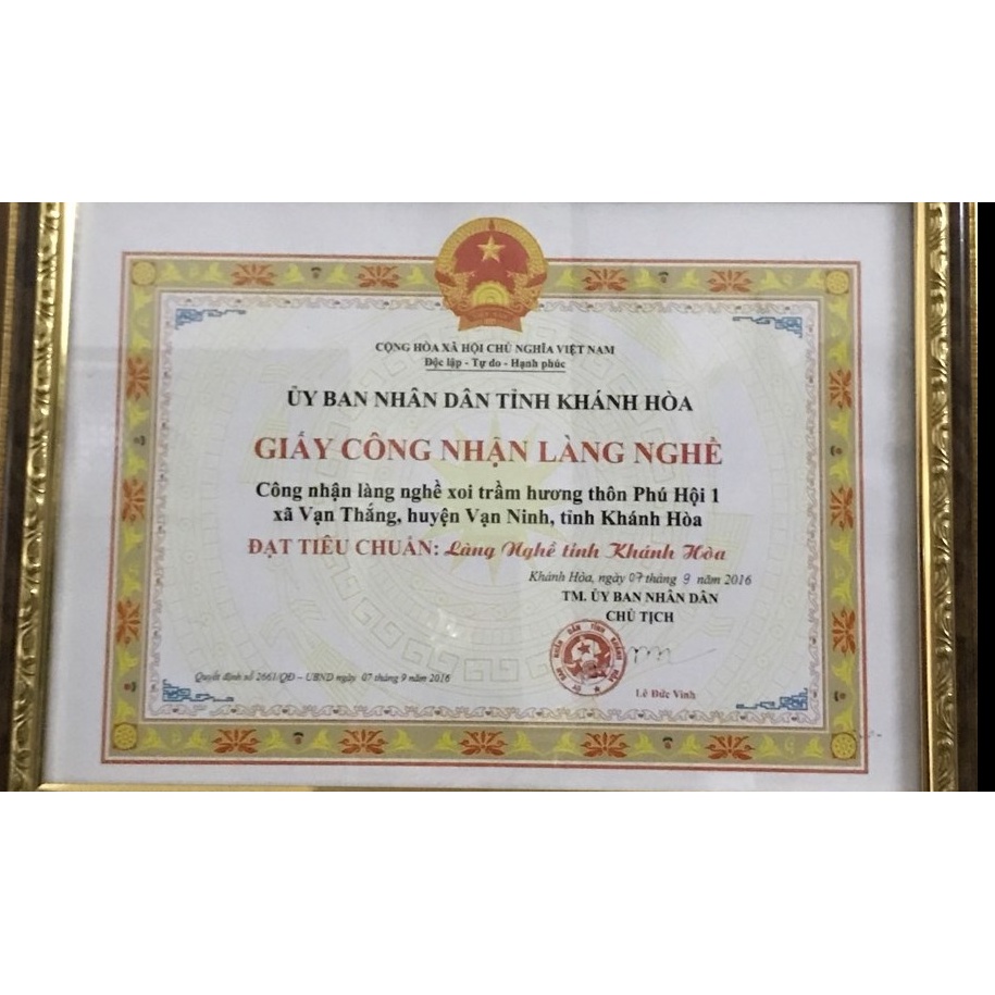 Trầm hương Khánh Hòa - Nhang trầm không tăm cao cấp