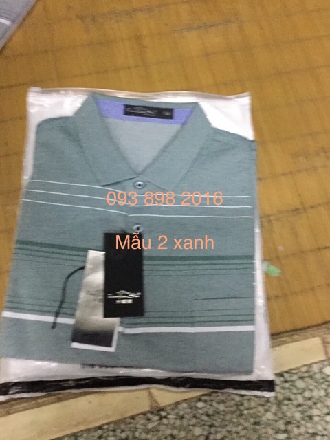 Áo Phông Hè Cao Cấp Nam Trung Niên nhiều mẫu có size to