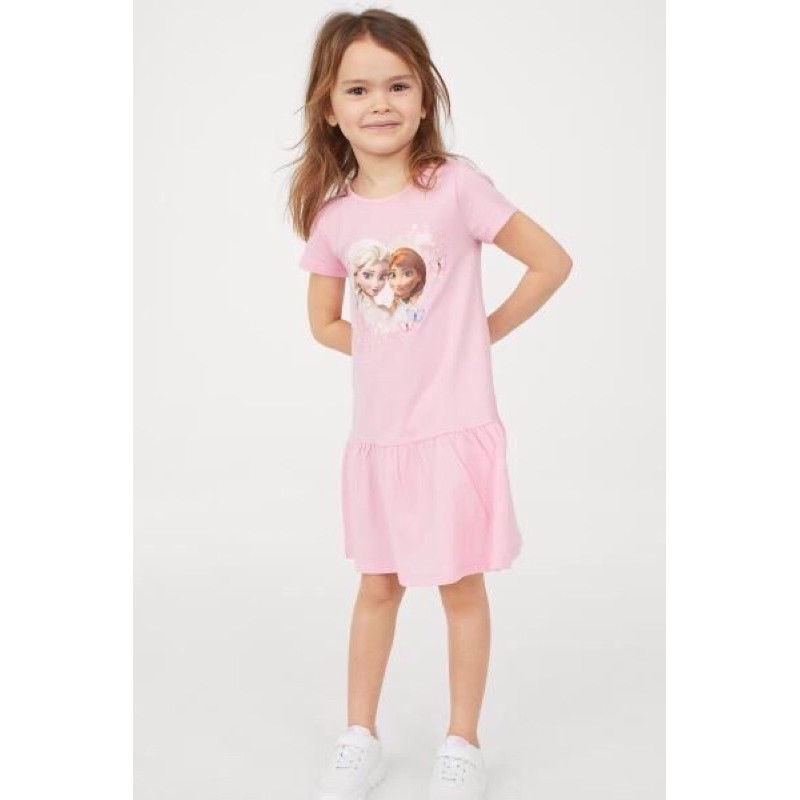 Váy cotton elsa, peppa 1-2 tuổi đến 8-10 tuổi