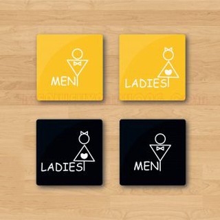 BIỂN WC HÌNH ĐÁNG YÊU LOVELY