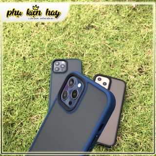 Ốp lưng iPhone Cao Cấp nhám mờ ROCK   [CHỐNG BÁM BẨN]   dành cho IPhone 12 Pro Max / 12 Pro / 12 / 12 Mini