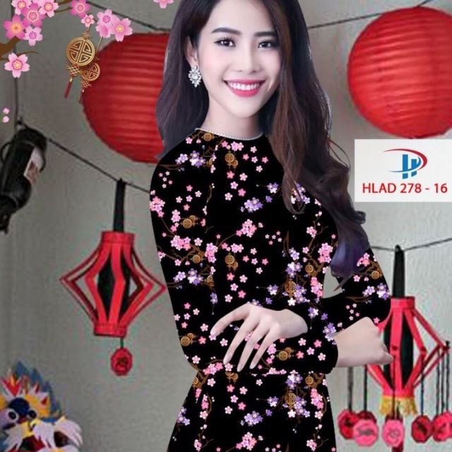 Vải áo dài in 3D nhiều màu