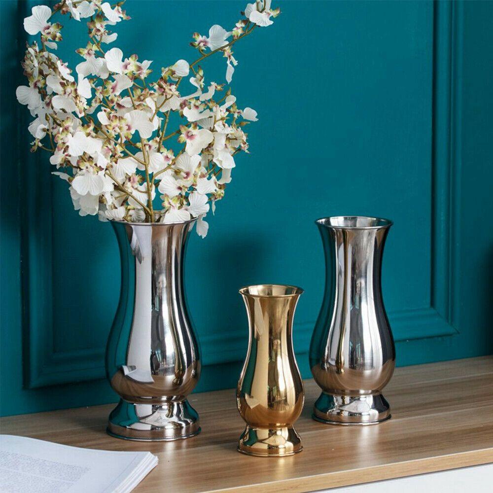 Bình Hoa Bằng Sắt Kích Thước Lớn Sang Trọng Dùng Trang Trí Tiệc Cưới / Giáng Sinh