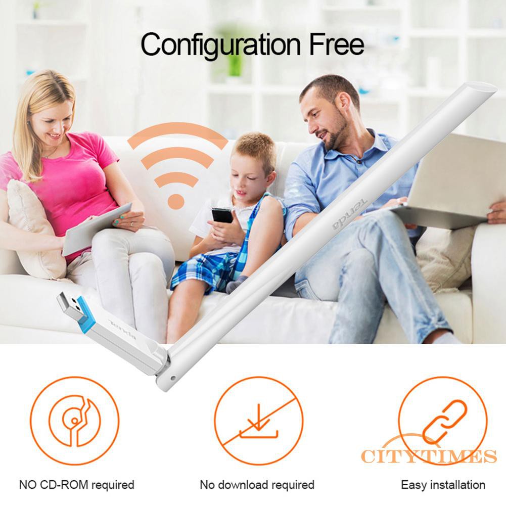 Usb Wifi 2.0 Ci Tenda U2 Với Ăng Ten 6dbi | BigBuy360 - bigbuy360.vn